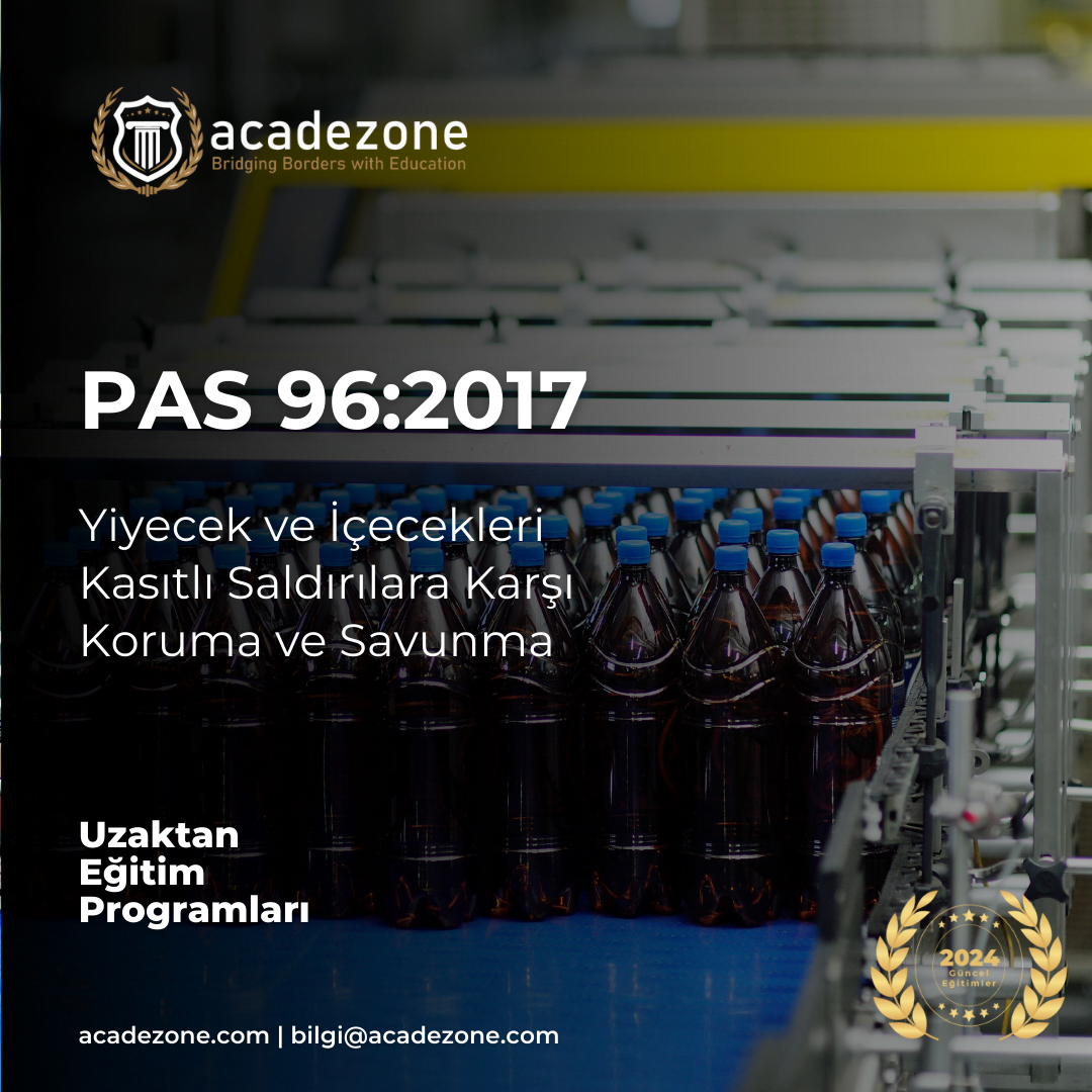 PAS 96:2017 - TACCP Eğitim Programı